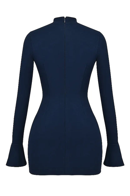 Mahalia Navy Mini Dress