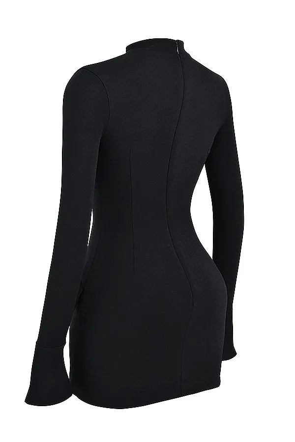 Mahalia Black Mini Dress