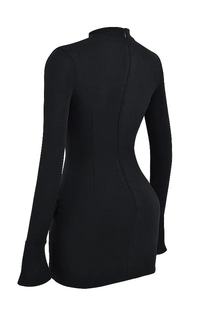 Mahalia Black Mini Dress