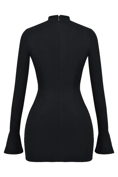 Mahalia Black Mini Dress