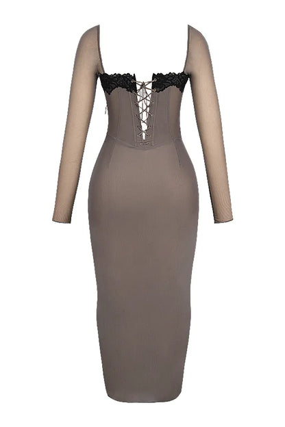 Seraphina Smoke Corset Dress