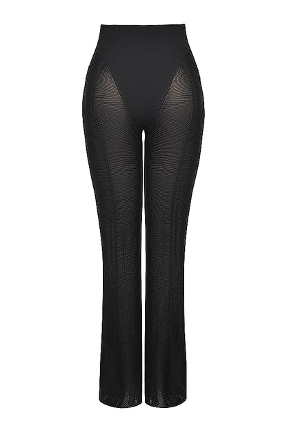 Avalon Black High Waist Trousers
