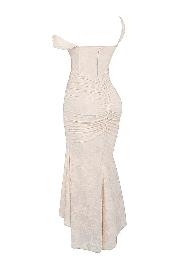 Cesca Vintage Cream Floral Maxi Dress