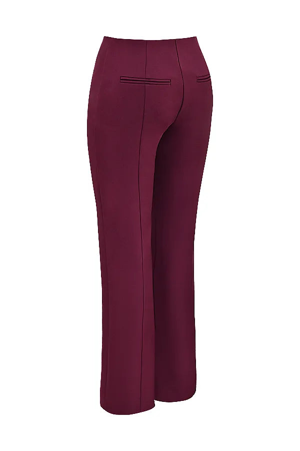Lillie Wine Trousers