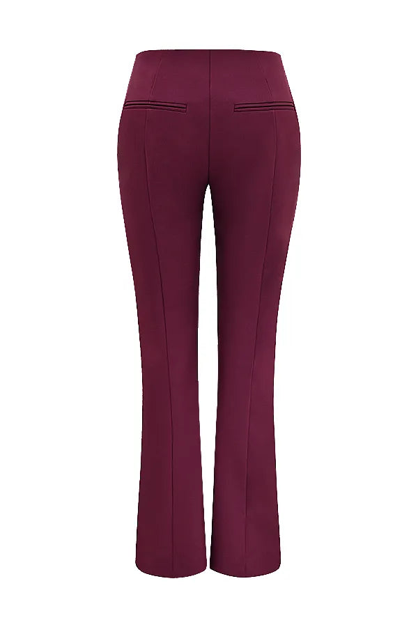 Lillie Wine Trousers