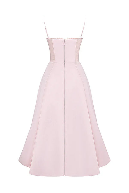 Mademoiselle Ballerina Pink Midi Dress
