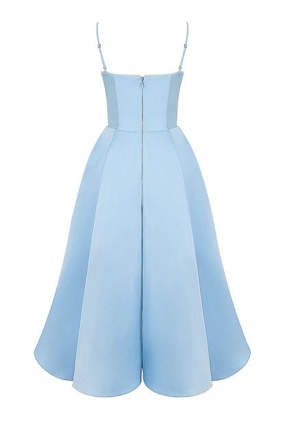 Mademoiselle Cinderella Blue Tulle Midi Dress
