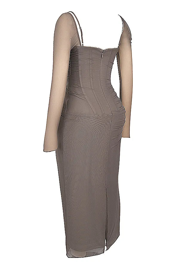Katarina Smoke Maxi Dress