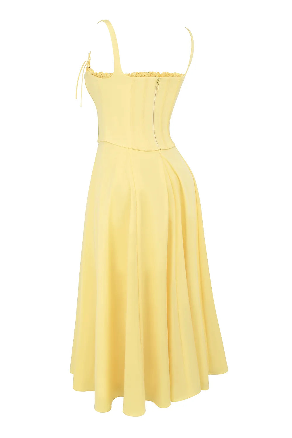 Clarabelle Sunshine Cotton Midi Sundress