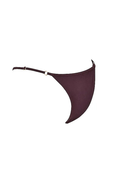 Cote D&acute;Azur Cacao Thong Bikini Bottom