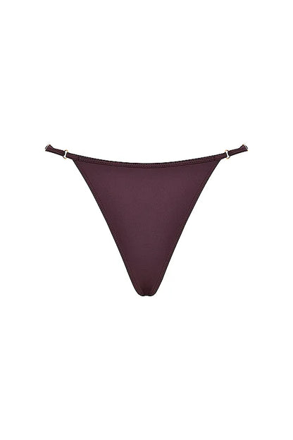 Cote D&acute;Azur Cacao Thong Bikini Bottom