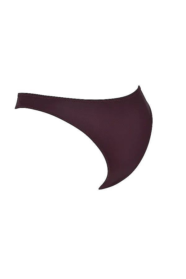 Capri Cacao High Leg Bikini Bottom