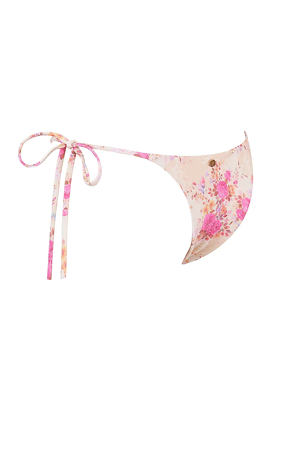 Tahiti Floral Print Tie Side Bikini Bottom