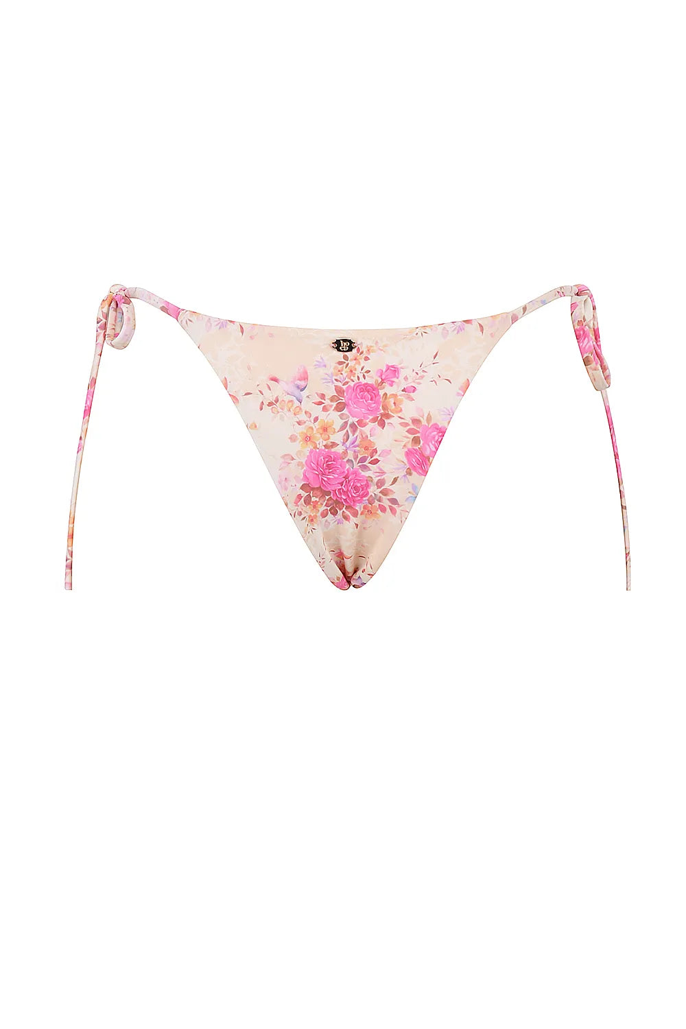 Tahiti Floral Print Tie Side Bikini Bottom