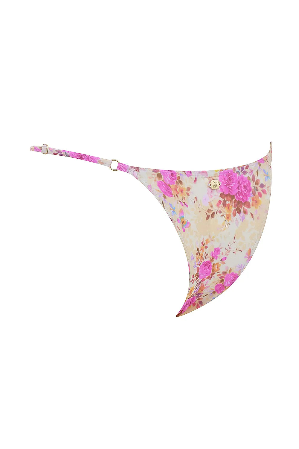 Toulouse Floral Print Ruffle Trim Bikini Bottom