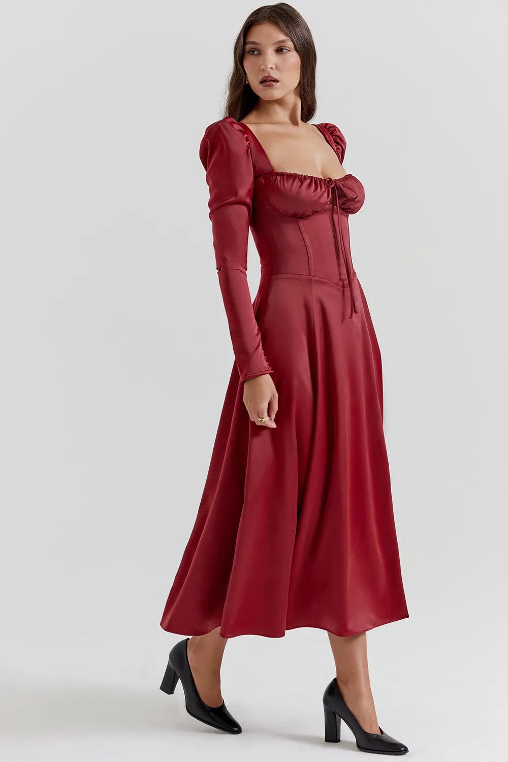 Sebille Ruby Corset Midi Dress