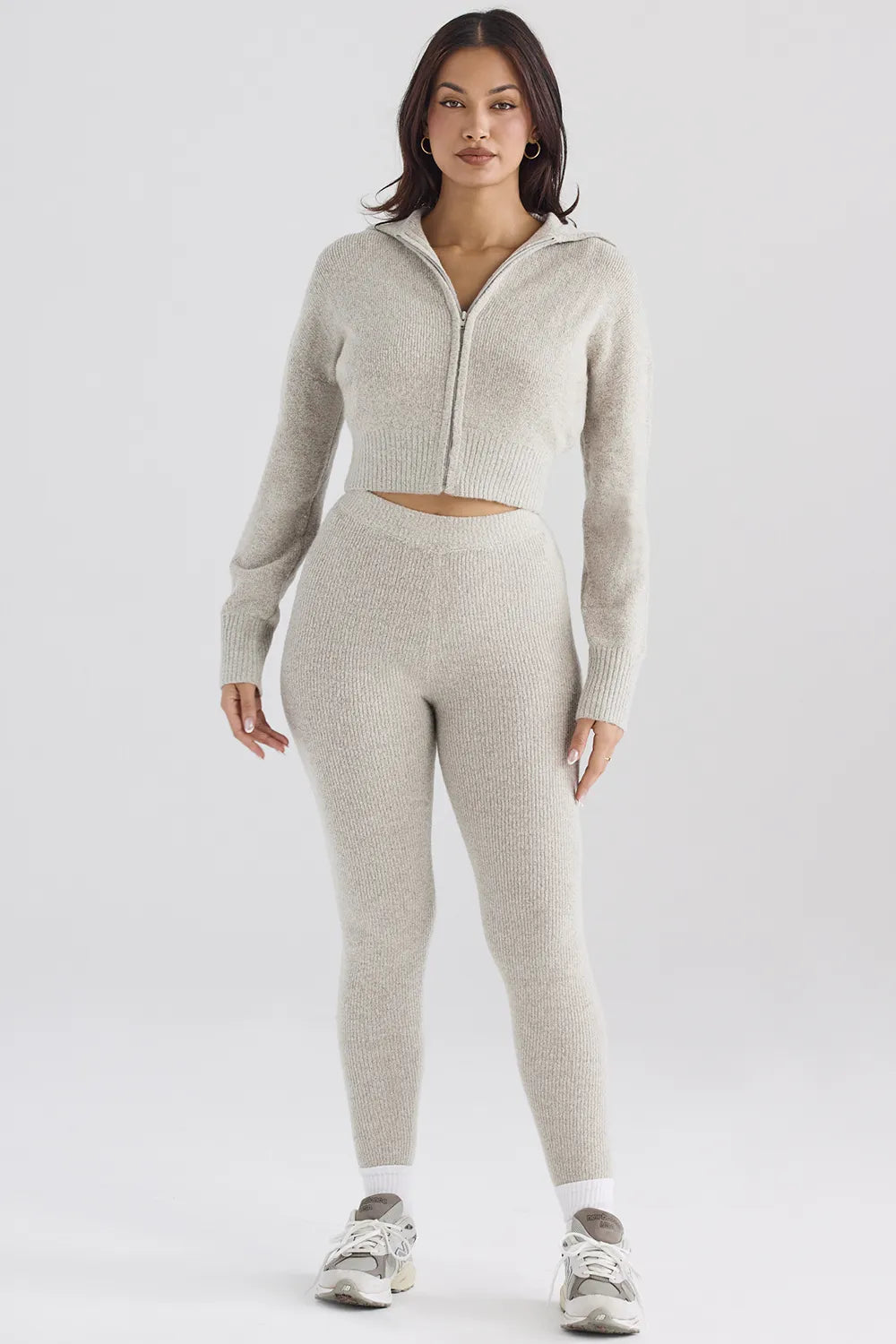 Sydney Opal Ribbed Knit Leggings