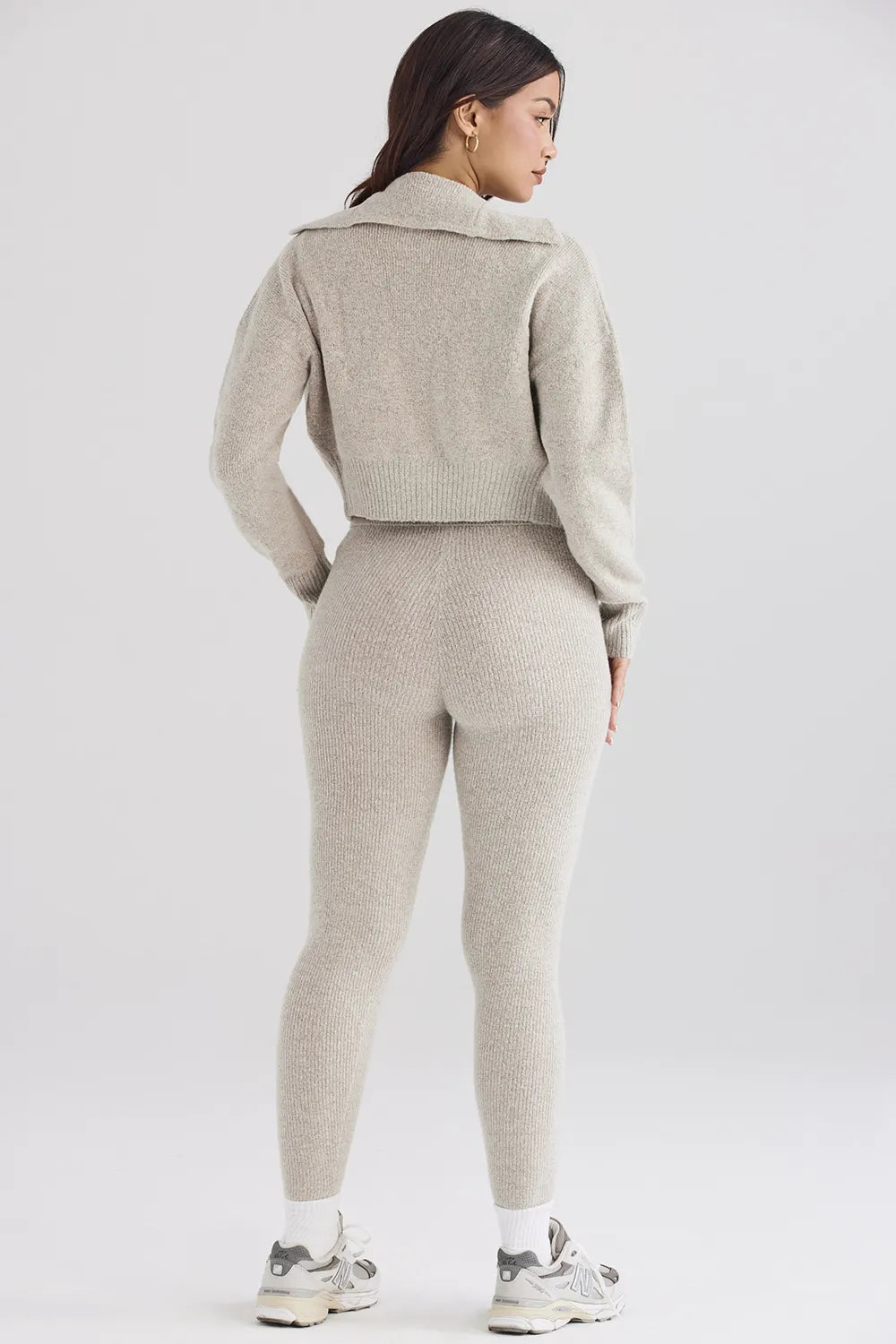 Sydney Opal Ribbed Knit Leggings