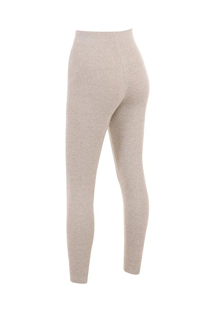 Sydney Opal Ribbed Knit Leggings