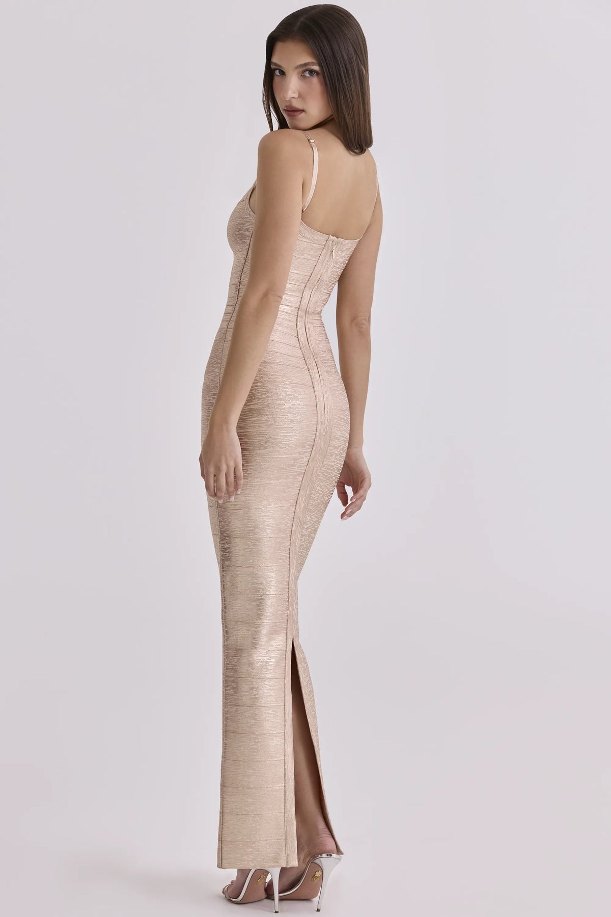 The Body Champagne Bandage Maxi Dress - Limited Edition