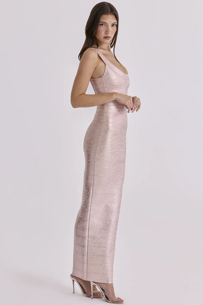 The OG Rosé Bandage Maxi Dress - Limited Edition