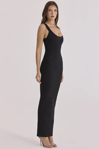 The OG Black Bandage Maxi Dress