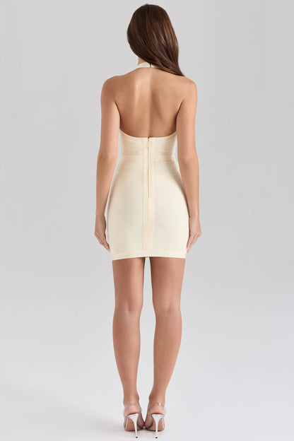 The Supermodel Vanilla Mini Bandage Dress