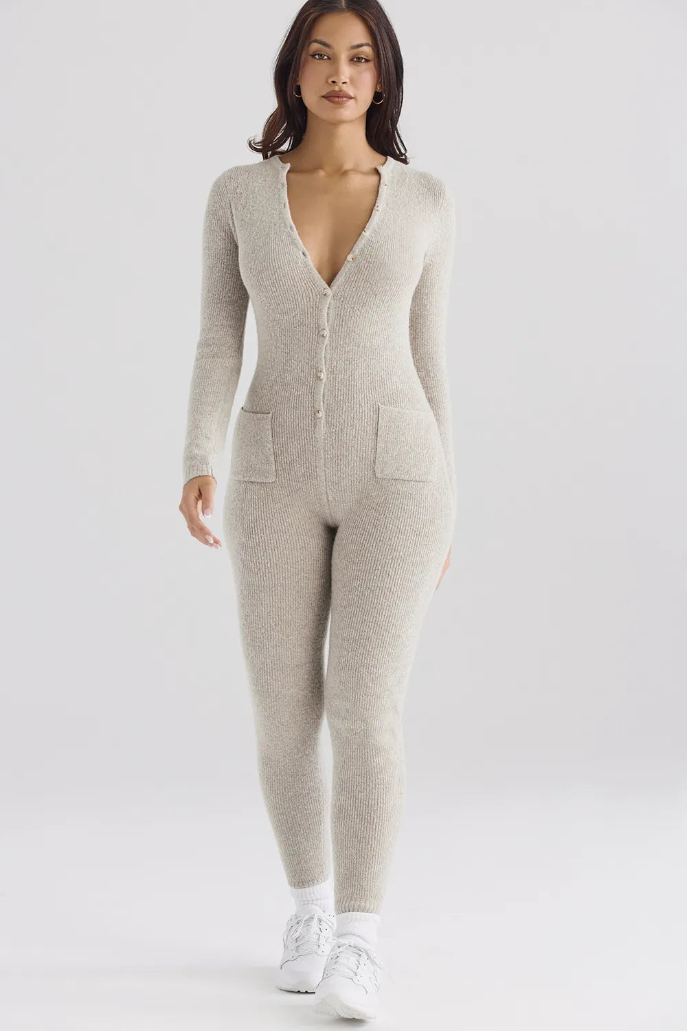 Tiggy Opal Marl Loungewear Jumpsuit