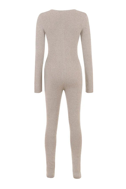 Tiggy Opal Marl Loungewear Jumpsuit
