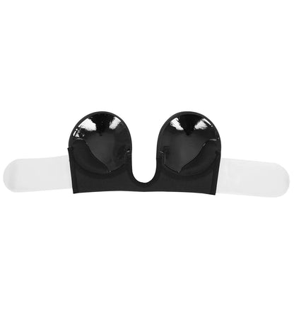U Plunge Self Adhesive Bra - Black